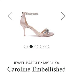 Jewel Badgley Mischka Caroline shoes